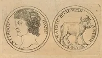 Picture 12 of 17 from Imperatorum romanorum numismata ex aere mediae et minimae formae : descripta & enarrata (1697), leaf 218