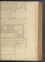 An illustration from Nicolai Goldmans Vollständige Anweisung zu der Civil-Bau-Kunst : in welcher nicht nur die fünff Ordnungen, samt den darzu gehörigen Fenster-Gesimsen, Kämpffern, Geländer-Dockeb und Bilderstühlen, auf eine neue und sonderbare leichte Art aufzureissen deutlich gewiesen, sondern zugleich getreulich entdecket wird ... (1708)