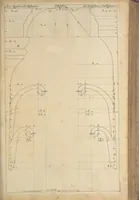 An illustration from Nicolai Goldmans Vollständige Anweisung zu der Civil-Bau-Kunst : in welcher nicht nur die fünff Ordnungen, samt den darzu gehörigen Fenster-Gesimsen, Kämpffern, Geländer-Dockeb und Bilderstühlen, auf eine neue und sonderbare leichte Art aufzureissen deutlich gewiesen, sondern zugleich getreulich entdecket wird ... (1708)