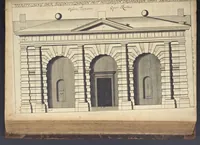 Picture 53 of 115 from Nicolai Goldmans Vollständige Anweisung zu der Civil-Bau-Kunst : in welcher nicht nur die fünff Ordnungen, samt den darzu gehörigen Fenster-Gesimsen, Kämpffern, Geländer-Dockeb und Bilderstühlen, auf eine neue und sonderbare leichte Art aufzureissen deutlich gewiesen, sondern zugleich getreulich entdecket wird ... (1708), leaf 228