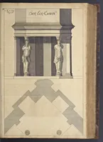 Picture 63 of 115 from Nicolai Goldmans Vollständige Anweisung zu der Civil-Bau-Kunst : in welcher nicht nur die fünff Ordnungen, samt den darzu gehörigen Fenster-Gesimsen, Kämpffern, Geländer-Dockeb und Bilderstühlen, auf eine neue und sonderbare leichte Art aufzureissen deutlich gewiesen, sondern zugleich getreulich entdecket wird ... (1708), leaf 258