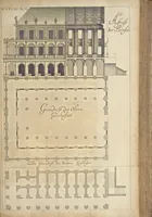 An illustration from Nicolai Goldmans Vollständige Anweisung zu der Civil-Bau-Kunst : in welcher nicht nur die fünff Ordnungen, samt den darzu gehörigen Fenster-Gesimsen, Kämpffern, Geländer-Dockeb und Bilderstühlen, auf eine neue und sonderbare leichte Art aufzureissen deutlich gewiesen, sondern zugleich getreulich entdecket wird ... (1708)