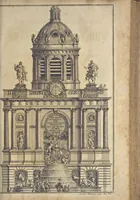 An illustration from Nicolai Goldmans Vollständige Anweisung zu der Civil-Bau-Kunst : in welcher nicht nur die fünff Ordnungen, samt den darzu gehörigen Fenster-Gesimsen, Kämpffern, Geländer-Dockeb und Bilderstühlen, auf eine neue und sonderbare leichte Art aufzureissen deutlich gewiesen, sondern zugleich getreulich entdecket wird ... (1708)