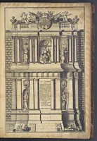 An illustration from Nicolai Goldmans Vollständige Anweisung zu der Civil-Bau-Kunst : in welcher nicht nur die fünff Ordnungen, samt den darzu gehörigen Fenster-Gesimsen, Kämpffern, Geländer-Dockeb und Bilderstühlen, auf eine neue und sonderbare leichte Art aufzureissen deutlich gewiesen, sondern zugleich getreulich entdecket wird ... (1708)