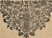 An illustration from Nicolai Goldmans Vollständige Anweisung zu der Civil-Bau-Kunst : in welcher nicht nur die fünff Ordnungen, samt den darzu gehörigen Fenster-Gesimsen, Kämpffern, Geländer-Dockeb und Bilderstühlen, auf eine neue und sonderbare leichte Art aufzureissen deutlich gewiesen, sondern zugleich getreulich entdecket wird ... (1708)