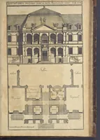 An illustration from Nicolai Goldmans Vollständige Anweisung zu der Civil-Bau-Kunst : in welcher nicht nur die fünff Ordnungen, samt den darzu gehörigen Fenster-Gesimsen, Kämpffern, Geländer-Dockeb und Bilderstühlen, auf eine neue und sonderbare leichte Art aufzureissen deutlich gewiesen, sondern zugleich getreulich entdecket wird ... (1708)