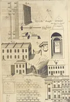 An illustration from Nicolai Goldmans Vollständige Anweisung zu der Civil-Bau-Kunst : in welcher nicht nur die fünff Ordnungen, samt den darzu gehörigen Fenster-Gesimsen, Kämpffern, Geländer-Dockeb und Bilderstühlen, auf eine neue und sonderbare leichte Art aufzureissen deutlich gewiesen, sondern zugleich getreulich entdecket wird ... (1708)