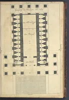 An illustration from Nicolai Goldmans Vollständige Anweisung zu der Civil-Bau-Kunst : in welcher nicht nur die fünff Ordnungen, samt den darzu gehörigen Fenster-Gesimsen, Kämpffern, Geländer-Dockeb und Bilderstühlen, auf eine neue und sonderbare leichte Art aufzureissen deutlich gewiesen, sondern zugleich getreulich entdecket wird ... (1708)