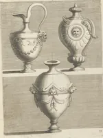 Picture 15 of 23 from Livre de vases (1667), leaf 68