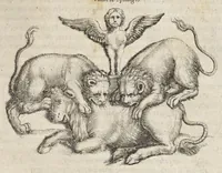 Picture 19 of 20 from Hieroglyphica, siue, Antiqua schemata gemmarum anularium : quaesita moralia, politica, historica, medica, philosophica, & sublimiora, omnigenam eruditionem & altiorem sapientiam attingentia (1653), leaf 370