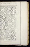 Picture 26 of 31 from Traité du iardinage selon les raisons de la nature et de l'art : divisé en trois livres : ensemble diuers desseins de parterres, pelouzes, bosquets & autres ornemens seruans à l'embellissement des iardins (1638), leaf 254