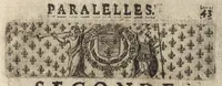 Picture 12 of 22 from Paralelles et eloges historiques d'Alexandre le Grand et de monseigneur le prince duc d'Anguien : auec les planches des plus importantes villes qu'il a reduites en ses quatre campaignes sous l'obeyssance du roy (1647), leaf 58