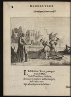 An illustration from Eerlycke tytkorting bestaende in verscheyde rymen (1634)