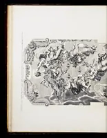 An illustration from Barberinae aulae fornix Romae eq. Petri Berettini Cortonensis picturis admirandus : cuius spirantes imagines et monocromata in hisce delineamentis ad similitudinem adumbrata Vrbani VIII. pontificis maximi virtutes exprimunt (1677)