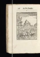 An illustration from Iacobi Philippi Tomasini Patauini ... Petrarcha rediuiuus : integram poetae celeberrimi vitam iconibus aere celatis exhibens : accessit nobilissimae foeminae Laurae breuis historia (1635)