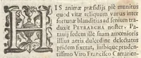 An illustration from Iacobi Philippi Tomasini Patauini ... Petrarcha rediuiuus : integram poetae celeberrimi vitam iconibus aere celatis exhibens : accessit nobilissimae foeminae Laurae breuis historia (1635)