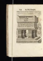 An illustration from Iacobi Philippi Tomasini Patauini ... Petrarcha rediuiuus : integram poetae celeberrimi vitam iconibus aere celatis exhibens : accessit nobilissimae foeminae Laurae breuis historia (1635)