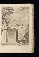 Picture 1 of 25 from Iacobi Philippi Tomasini Patauini ... Petrarcha rediuiuus : integram poetae celeberrimi vitam iconibus aere celatis exhibens : accessit nobilissimae foeminae Laurae breuis historia (1635), leaf 4