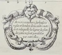 Picture 13 of 29 from L'architecture des voutes, ou, L'art des traits et coupe des voutes : traicté tres-vtil, voire necessaire a tous architectes, maistres massons, appareilleurs, tailleurs de pierre, et generalement a tous ceux qui se meslent de l'architecture, mesme militaire (1643), leaf 174