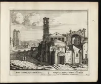 Picture 28 of 35 from Roma aeterna, Petri Schenkii : sive, Ipsius aedificiorum romanorum, integrorum collapsorumque, conspectus duplex (1690), leaf 158