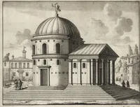 Picture 29 of 35 from Roma aeterna, Petri Schenkii : sive, Ipsius aedificiorum romanorum, integrorum collapsorumque, conspectus duplex (1690), leaf 166