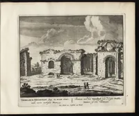 Picture 34 of 35 from Roma aeterna, Petri Schenkii : sive, Ipsius aedificiorum romanorum, integrorum collapsorumque, conspectus duplex (1690), leaf 188