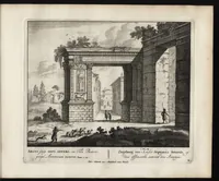 Picture 5 of 35 from Roma aeterna, Petri Schenkii : sive, Ipsius aedificiorum romanorum, integrorum collapsorumque, conspectus duplex (1690), leaf 32