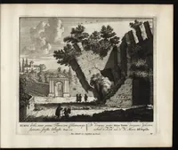 Picture 12 of 35 from Roma aeterna, Petri Schenkii : sive, Ipsius aedificiorum romanorum, integrorum collapsorumque, conspectus duplex (1690), leaf 72