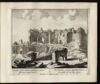 Picture 13 of 35 from Roma aeterna, Petri Schenkii : sive, Ipsius aedificiorum romanorum, integrorum collapsorumque, conspectus duplex (1690), leaf 80