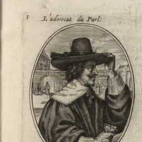 An illustration from Les abus du mariage, ou sont clairement representez les subtilitez deshonnestes, tant des femmes que des hommes, dont ils usent pour se tromper l'un l'autre. A cecy sont adjoustez quelques enseignemens pour corriger tels abus. Misbruick des houwelycx, waer in klaerlijck word uitgebeeldt de boosheden en loosheden zo wel tusschen mannen als vrouwen gepleeght, om malkander behendigh te bedriegen. Hier zijn bygevoeght eenige nutte en noodige leeringh, streckende tot verbeteringe der hedensdaeghsche bedorven huyshoudinge. The mistake off matrimonij, wherin is clearely set out the shamefull craftinesse as well by men, as women, pleading one against an other of their shamefull deceitfulnesse. Here is also by joyned some learned instructions to the amendement and reproouing of that filthinesse (1641)