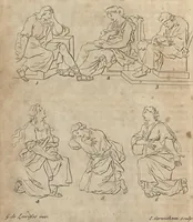 Picture 12 of 97 from The art of painting, in all its branches : methodically demonstrated by discourses and plates, and exemplified by remarks on the paintings of the best masters, and their perfections and oversights laid open (1738), leaf 61