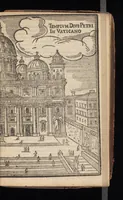 Picture 2 of 57 from Les merveilles de la ville de Rome : ou il est traictè des eglises, stations & reliques des corps saincts, qui y sont : auec la guide, qui enseigne aux estrangers à aysèment trouuer les choses plus remarquables de Rome : auec les noms de papes, empereurs & autres princes chrestiens ... (1637), leaf 12