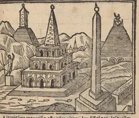 Picture 38 of 57 from Les merveilles de la ville de Rome : ou il est traictè des eglises, stations & reliques des corps saincts, qui y sont : auec la guide, qui enseigne aux estrangers à aysèment trouuer les choses plus remarquables de Rome : auec les noms de papes, empereurs & autres princes chrestiens ... (1637), leaf 130