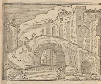 Picture 43 of 57 from Les merveilles de la ville de Rome : ou il est traictè des eglises, stations & reliques des corps saincts, qui y sont : auec la guide, qui enseigne aux estrangers à aysèment trouuer les choses plus remarquables de Rome : auec les noms de papes, empereurs & autres princes chrestiens ... (1637), leaf 145