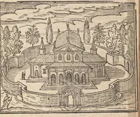 Picture 54 of 57 from Les merveilles de la ville de Rome : ou il est traictè des eglises, stations & reliques des corps saincts, qui y sont : auec la guide, qui enseigne aux estrangers à aysèment trouuer les choses plus remarquables de Rome : auec les noms de papes, empereurs & autres princes chrestiens ... (1637), leaf 170