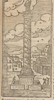 Picture 9 of 57 from Les merveilles de la ville de Rome : ou il est traictè des eglises, stations & reliques des corps saincts, qui y sont : auec la guide, qui enseigne aux estrangers à aysèment trouuer les choses plus remarquables de Rome : auec les noms de papes, empereurs & autres princes chrestiens ... (1637), leaf 41
