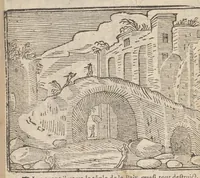 Picture 27 of 57 from Les merveilles de la ville de Rome : ou il est traictè des eglises, stations & reliques des corps saincts, qui y sont : auec la guide, qui enseigne aux estrangers à aysèment trouuer les choses plus remarquables de Rome : auec les noms de papes, empereurs & autres princes chrestiens ... (1637), leaf 87