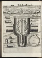 Picture 10 of 27 from Pratique de la guerre : contenant l'vsage de l'artillerie, bombes et mortiers, feux artificiels & petards, sappes & mines, ponts & pontons, tranchées & trauaux, auec l'ordre des assauts aux breches : ensemble vn traité des feux de joye (1650), leaf 119