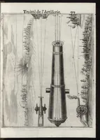 Picture 8 of 27 from Pratique de la guerre : contenant l'vsage de l'artillerie, bombes et mortiers, feux artificiels & petards, sappes & mines, ponts & pontons, tranchées & trauaux, auec l'ordre des assauts aux breches : ensemble vn traité des feux de joye (1650), leaf 90