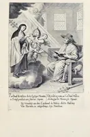 Picture 24 of 36 from Vitae S. Eliae prophetae, S. Mariae Magdalenae de Pazzi & S. Alberti Ordinis Beatissimae Virginis Mariae de Monte Carmelo, iconibus expressae quibus 40 aliae pulcherrimae ejusdem Ordinis sanctorum sanctarumque adjunctae sunt, leaf 186