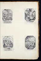 An illustration from Vitae S. Eliae prophetae, S. Mariae Magdalenae de Pazzi & S. Alberti Ordinis Beatissimae Virginis Mariae de Monte Carmelo, iconibus expressae quibus 40 aliae pulcherrimae ejusdem Ordinis sanctorum sanctarumque adjunctae sunt