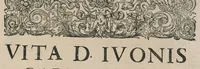 Picture 2 of 10 from D. Ivonis Carnotensis episcopi Opera omnia : in duas partes distributa, prior continet eximium illud decretorum, opus quod decretum Iuonis vulgò nuncupatur ... : posterior complectitur epistolas cum notis doctissimorum viroum Iureti & Soucheti canonic., sermones quibus additi duo ex MSS. Bibliothecae Regiae & Petauianae, et breue chronicon de regibus Francorum : ad haec omnia index copiosissimus : praefixa est huic operi vita authoris .. (1647), leaf 12