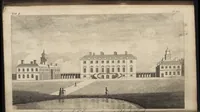 An illustration from A new display of the beauties of England, or, A description of the most elegant or magnificent public edifices, royal palaces, noblemen's and gentlemen's seats, and other curiosities, natural or artificial, in different parts of the kingdom : adorned with a variety of copper plate cuts, neatly engraved (1776)