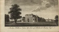 An illustration from A new display of the beauties of England, or, A description of the most elegant or magnificent public edifices, royal palaces, noblemen's and gentlemen's seats, and other curiosities, natural or artificial, in different parts of the kingdom : adorned with a variety of copper plate cuts, neatly engraved (1776)