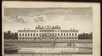 An illustration from A new display of the beauties of England, or, A description of the most elegant or magnificent public edifices, royal palaces, noblemen's and gentlemen's seats, and other curiosities, natural or artificial, in different parts of the kingdom : adorned with a variety of copper plate cuts, neatly engraved (1776)
