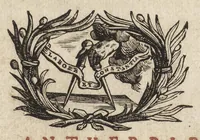 An illustration from Ioannis Macarii canonici ariensis Abraxas, seu, Apistopistus : quae est antiquaria de gemmis basilidianis disquisitio : accedit Abraxas proteus, seu multiformis gemmae basilidianae portentosa varietas (1657)