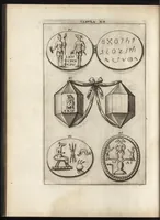 Picture 12 of 30 from Ioannis Macarii canonici ariensis Abraxas, seu, Apistopistus : quae est antiquaria de gemmis basilidianis disquisitio : accedit Abraxas proteus, seu multiformis gemmae basilidianae portentosa varietas (1657), leaf 77