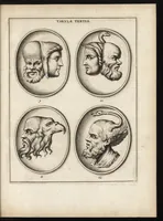 An illustration from Ioannis Chifletii, canonici Tornacensis, Socrates, siue, De gemmis eius imagine coelatis iudicium (1662)