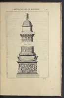Picture 35 of 44 from Parallèle de l'architectvre antiqve et de la moderne : avec vn recveil des dix principavx avtevrs qui ont écrit des cinq ordres : sçavoir Palladio et Scamozzi, Serlio et Vignola, D. Barbaro et Cataneo, L.B. Alberti et Viola, Bvllant et De Lorme .. (1650), leaf 106