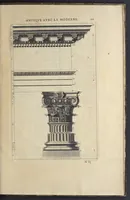 Picture 40 of 44 from Parallèle de l'architectvre antiqve et de la moderne : avec vn recveil des dix principavx avtevrs qui ont écrit des cinq ordres : sçavoir Palladio et Scamozzi, Serlio et Vignola, D. Barbaro et Cataneo, L.B. Alberti et Viola, Bvllant et De Lorme .. (1650), leaf 116